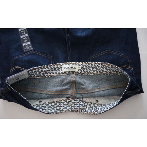 ARIAT R.E.A.L. Women's Sz 33R Pennsylvania Blue High Rise Ballary Boot Cut Jeans - Picture 3 of 13